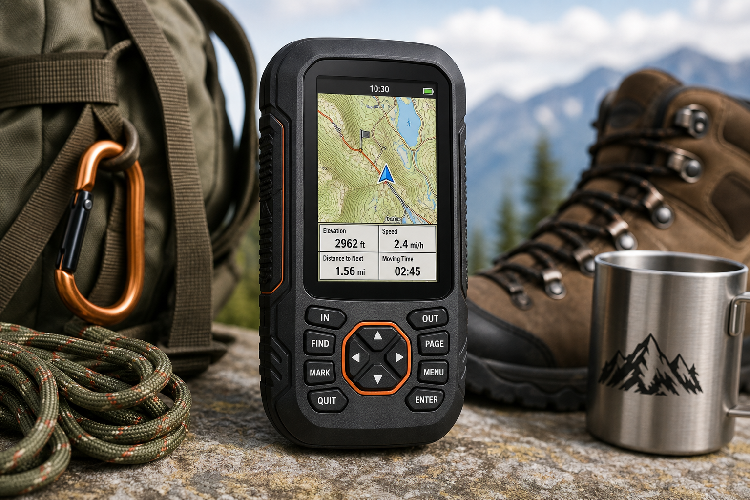 Rugged Handheld GPS for Hiking with Multi-GNSS and USA Topo Maps: In-Depth Review