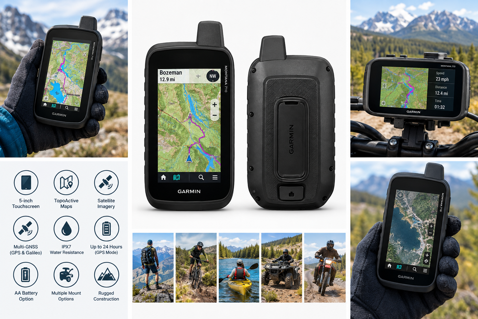 Garmin Montana 710 Review: A Rugged GPS Navigator for Hiking, Off-Roading, and Outdoor Navigation